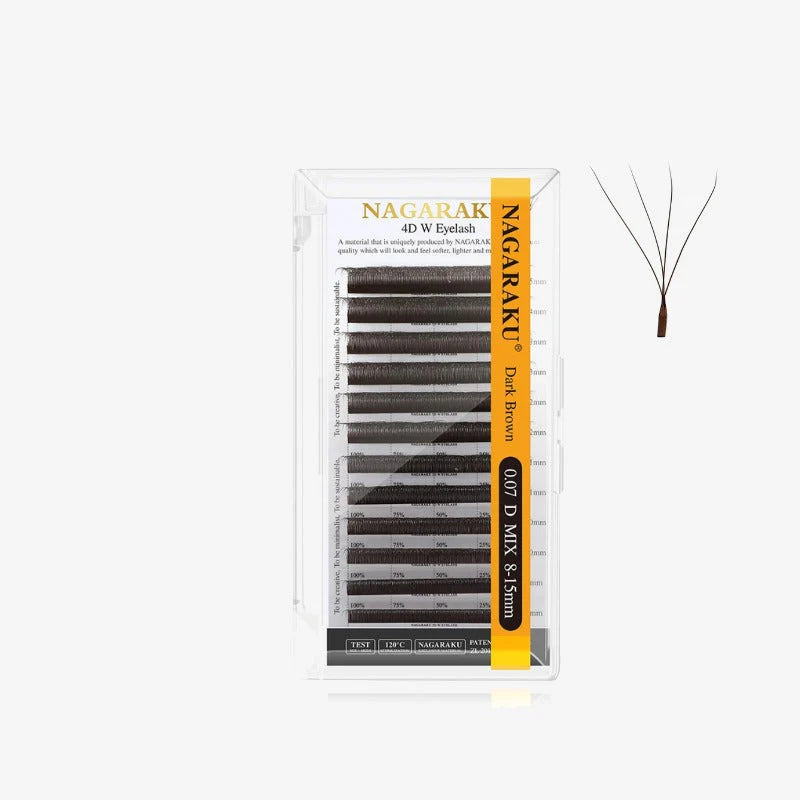 Nagaraku W4D Dark Brown .07D Mix