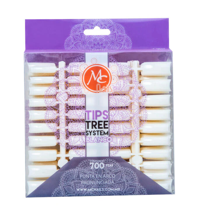 Tip punta en arco Natural 700pz
