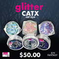 Glitter cat eye