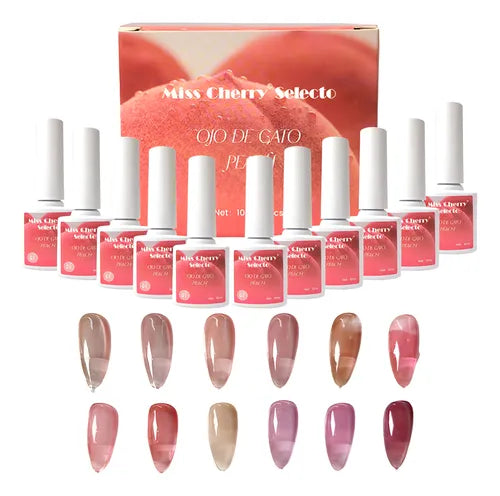 Ojo de gato Peach miss cherry