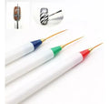 Liner uñas blanco c/12