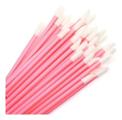 Lip brush Liso rosa c/12