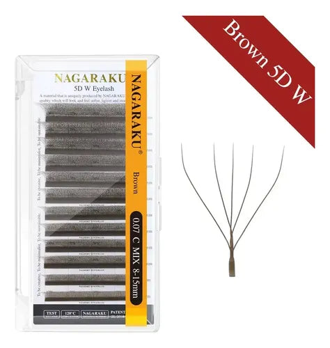 Nagaraku W5D Brown .07D Mix