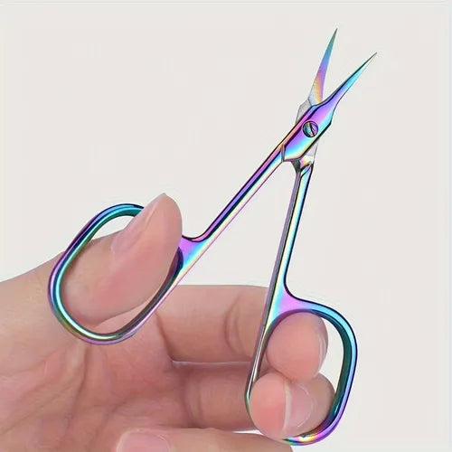 Tijera cuticula tornasol c/6