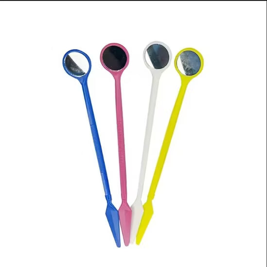 Espejito dental plastico c/10