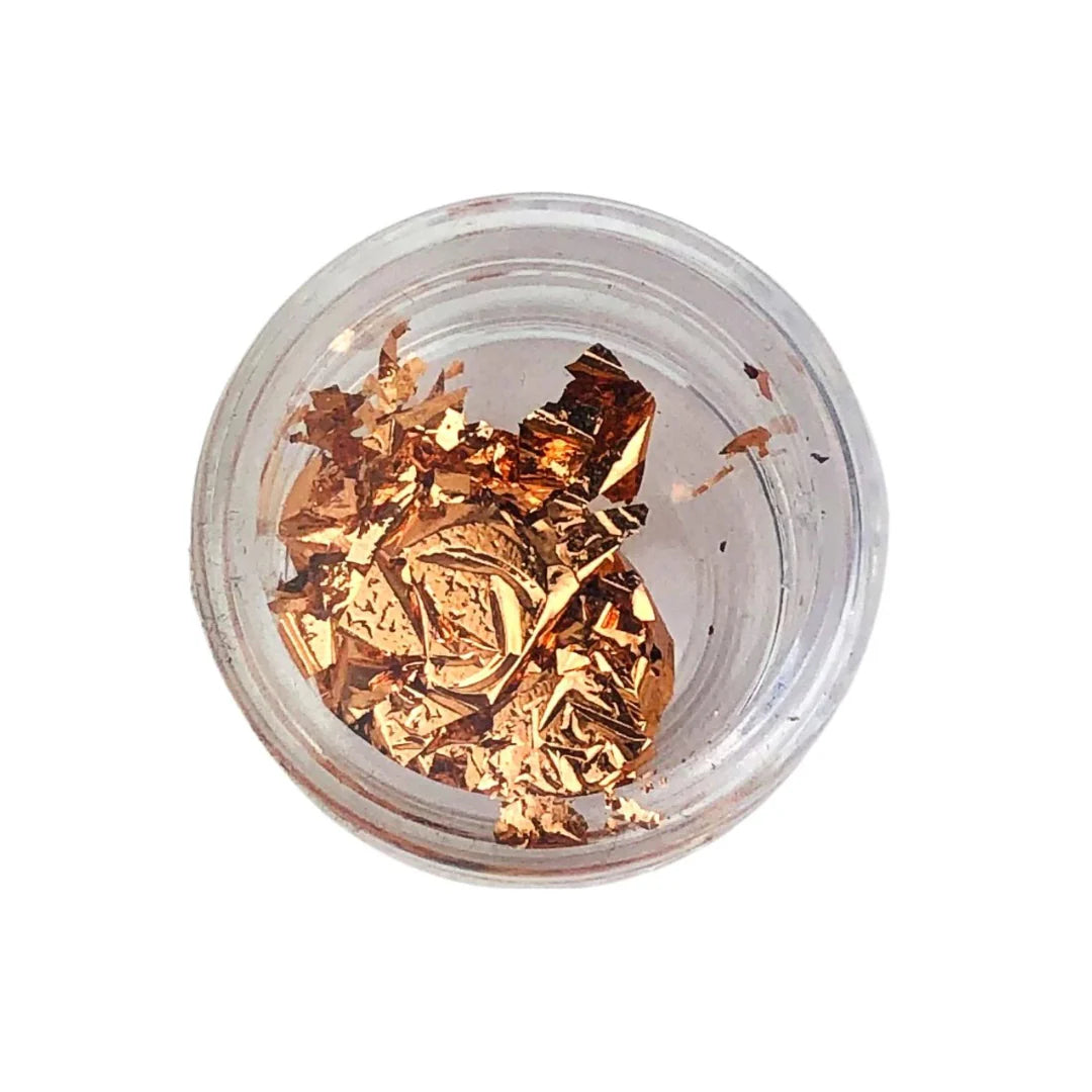 Hoja de oro, cobre y plata fantasy c/12
