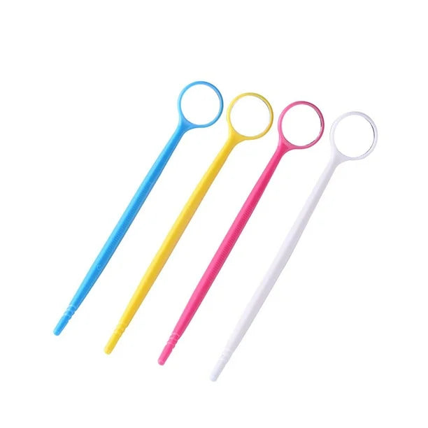 Espejito dental plastico c/10