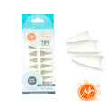 Tip punta de lanza natural 200pz